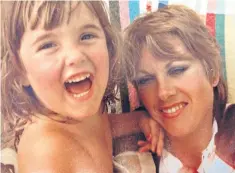  ??  ?? Lifelong legacy: Camilla Tominey as a young child with her mother