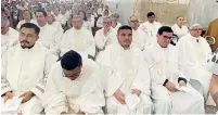  ?? ?? ▮
Los sacerdotes en la renovación de sus promesas.