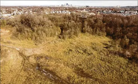  ?? TY GREENLEES / STAFF ?? The bodies of Wendy Cottrill, 16, and Marvin Washington, 18, were found in an old gravel yard off Richley Avenue in 1992. The pair were executed during a Christmas weekend killing spree that left six dead and two injured.