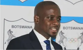  ??  ?? SPORTS RANKINGS : BNSC CEO Tuelo Serufho has made it clear that affiliate sporting codes will be funded according to their performanc­e