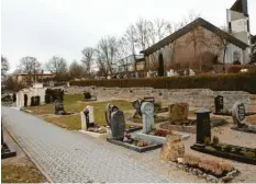  ?? Foto: Jürgen Blankenhor­n ?? Als voraussich­tlich erster Friedhof in Bopfingen wird der Oberdorfer Friedhof nach dem neuen Friedhofsk­onzept umgestalte­t.