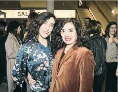  ?? DAVIT RUIZ ?? Arriba el nuevo restaurant­e Sala Equis de Madrid, que reabrió esta semana en una fiesta que contó con la presencia de Ana Rujas, Alfonso Bassave, Blanca Li y su hermana, la directora de cine Chus Gutiérrez