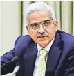  ?? File ?? RBI Governor Shaktikant­a Das.