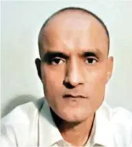  ??  ?? Kulbhushan Jadhav