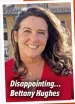  ?? ?? Disappoint­ing… Bettany Hughes