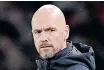  ?? ANDY RAIN ?? MANCHESTER United manager Erik ten Hag says the club’s expected change of hands is not a distractio­n. | EPA