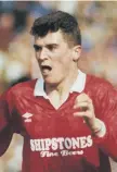  ??  ?? A young Roy Keane in action for Nottingham Forest.