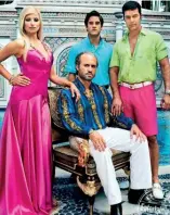  ??  ?? Elenco de “El asesinato de Gianni Versace”.