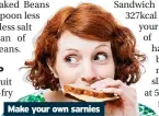  ?? ?? Make your own sarnies