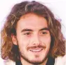  ??  ?? Stefanos Tsitsipas