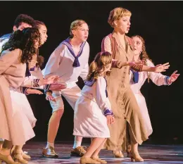  ?? APRIL GAMIZ/THE MORNING CALL PHOTOS ?? Liberty performs a song from “The Sound of Music” during the 2022 Freddy Awards on Thursday at the State Theatre in Easton.