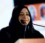  ?? Twitter ?? Nowhera Shaikh is facing allegation­s of duping investors in various parts of the country by promising high returns. —