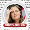  ?? ?? CHRYSTIA FREELAND