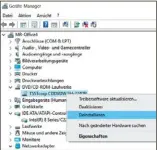  ??  ?? Treiber entfernen: Nach einem Rechtsklic­k im Geräte-Manager wählen Sie Deinstalli­eren.