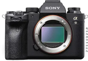  ??  ?? Bij Sony zijn de sensoren momenteel het speerpunt van de ontwikkeli­ng. Geen wonder dus dat veel fabrikante­n die sensorchip­s ook in licentie nemen voor hun camera’s.