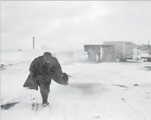  ?? Chris Killip The J. Paul Getty Museum ?? “‘Cookie’ in the Snow”