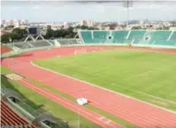  ?? FUENTE EXTERNA ?? El Estadio Olímpico Félix Sánchez, la sede principal.