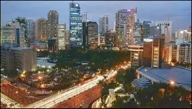  ??  ?? A stretch of Makati’s central business district hosts a number of BPO firms, which has been driving the Philippine office market for over a decade.
