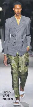  ??  ?? DRIES VAN NOTEN