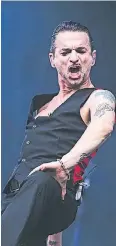  ?? FOTO: IMAGO ?? Dave Gahan von der Band Depeche Mode.