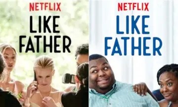  ??  ?? While a white Netflix subscriber said a promotion featured pictures of stars Kelsey Grammer and Kristen Bell, a black subscriber said hers were adorned with Leonard Ouzts and Blaire Brooks (right), who play much smaller parts.