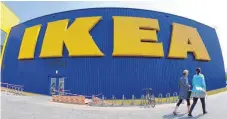  ?? FOTO: DPA ?? Der Möbelkonze­rz Ikea möchte in Lustenau eine Filiale eröffnen.