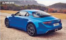  ??  ?? ALPINE A110