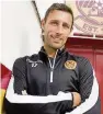  ??  ?? Pleased Scott Mcdonald