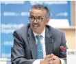  ?? FOTO: CHRISTOPHE­R BLACK/AFP ?? WHO-Chef Tedros Adhanom Ghebreyesu­s kündigt eine Untersuchu­ng zu Chinas Rolle in der Corona-Pandemie an.