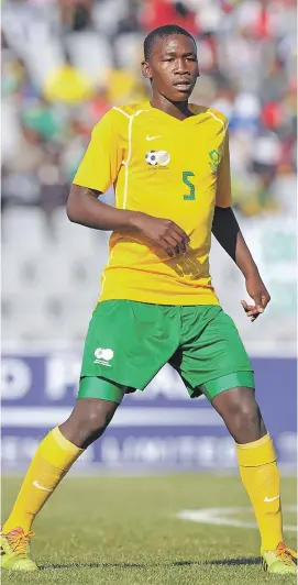  ?? Picture: Backpagepi­x ?? IN THE BALANCE. Athenkosi Dlala could miss the Cosafa Cup because he is catching up on his school studies.
