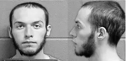  ?? AP ?? This April 4, 2019, file photo, released by the Missoula County Sheriff’s Office shows Fabjan Alameti, 21. A Montana judge has ordered an FBI informant to wear a wig or hat, false eyeglasses, and fake facial hair when testifying against a man who prosecutor­s say wanted to avenge the death of Muslims killed in shootings at two New Zealand mosques.