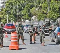  ?? MAÍRA COELHO / ARQUIVO ?? Exército tem feito operações para reprimir roubos de carga na Brasil