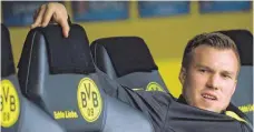  ?? FOTO: DPA ?? Hat beim BVB einen schlechten Stand – respektive Sitz: Dortmunds Kevin Großkreutz.