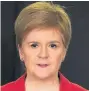  ??  ?? Limit Nicola Sturgeon