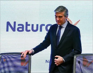  ?? EFE / EMILIO NARANJO ?? El presidente ejecutivo de Naturgy, Francisco Reynés.