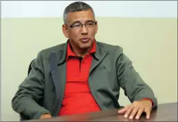  ?? PICTURES: AYANDA NDAMANE/AFRICAN NEWS AGENCY (ANA) ?? Outgoing Cosatu provincial secretary Tony Ehrenreich says he has no plans to join the leadership of the ANC, but if called upon to serve, he will do so.