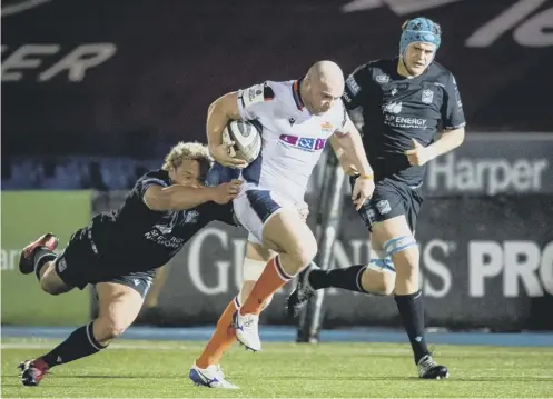  ??  ?? 0 Edinburgh and Glasgow Warriors met twice in January as part of this season’s Pro14 competitio­n