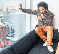  ?? ANDREW FRANCIS WALLACE/TORONTO STAR ?? Boots Riley, the writer and director of Sorry To Bother You, wants to see how his profiteer-poking ideas will go over as a movie.