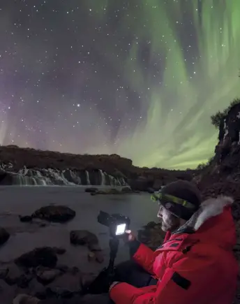  ??  ?? Northern Norway and Iceland are popular destinatio­ns for astro tourists who want breathtaki­ng views of the Northern Lights