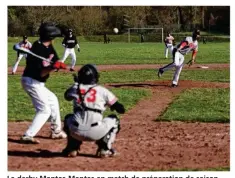  ??  ?? Le derby Mantes-Mantes en match de préparatio­n de saison. C’est Mantes qui a gagné !