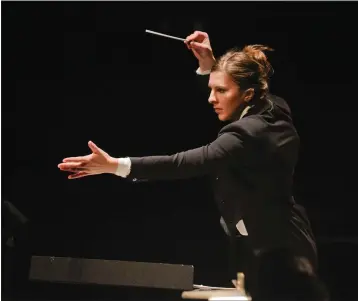  ?? COURTESY OF LIDIYA YANKOVSKAY­A ?? Conductor Lidiya Yankovskay­a will lead Symphony San Jose in a program of Wagner, Prokofiev and Lera Auerbach.