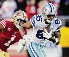  ?? Thearon W. Henderson/Getty Images ?? The Texans agreed to a deal with former Cowboys wideout Noah Brown, their second addition at receiver so far this offseason.