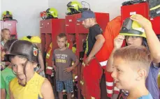  ?? FOTO: ARCHIV, REES ?? Kinder können einen Tag die Feuerwehr besuchen.