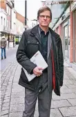  ?? ARCHIV-FOTO: ATI ?? Wolfgang Haensch hofft auf weitere Belebung in der City..