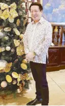  ??  ?? Floral architect and Manila Hotel style director Rachy Cuna.