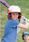  ?? JASON MALLOY/ THE GUARDIAN ?? Anna MacLeod waits for a pitch during batting practice Monday at Queen Charlotte field in Charlottet­own.