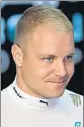  ?? AP ?? ■ Valtteri Bottas, 28, joined Mercedes in 2017.