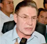  ?? /ANTONIO MELÉNDEZ ?? José Rosas Aispuro Torres, gobernador de Durango