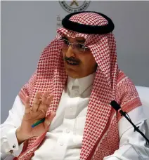  ??  ?? Saudi Finance Minister Mohammed Al-Jadaan believes increased financial transparen­cy is vital to attract foreign investment. (Reuters)