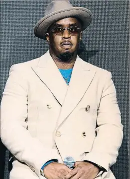  ?? AFP ?? P. Diddy és el músic amb més ingressos de l’any segons Forbes